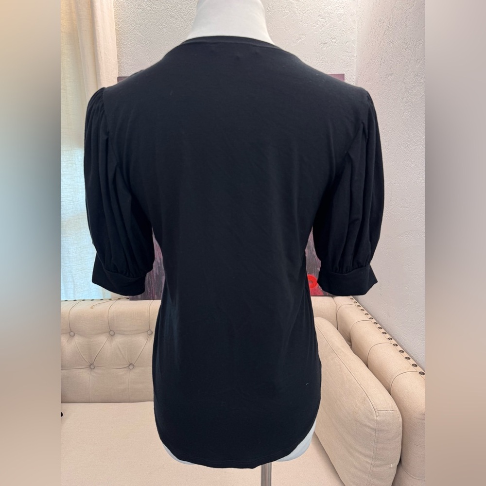 Frame Women’s Tee Shirt Puff Short Sleeve M - Picture 3 of 8
